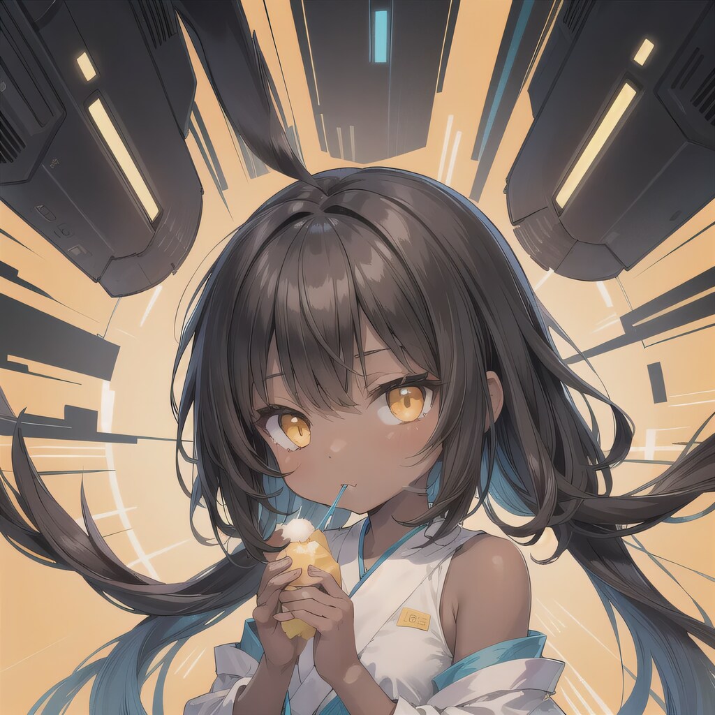 黒髪ロングのミニキャラ１９