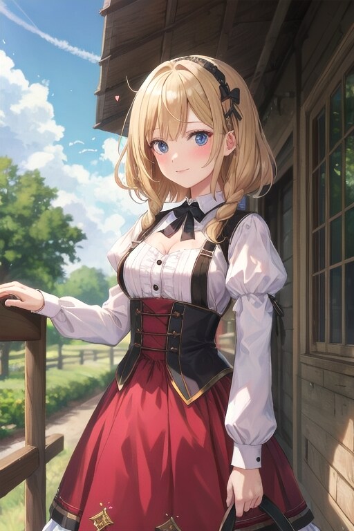 可愛いアーメンガード あるいは、田舎娘の心 | の人気AIイラスト・グラビア