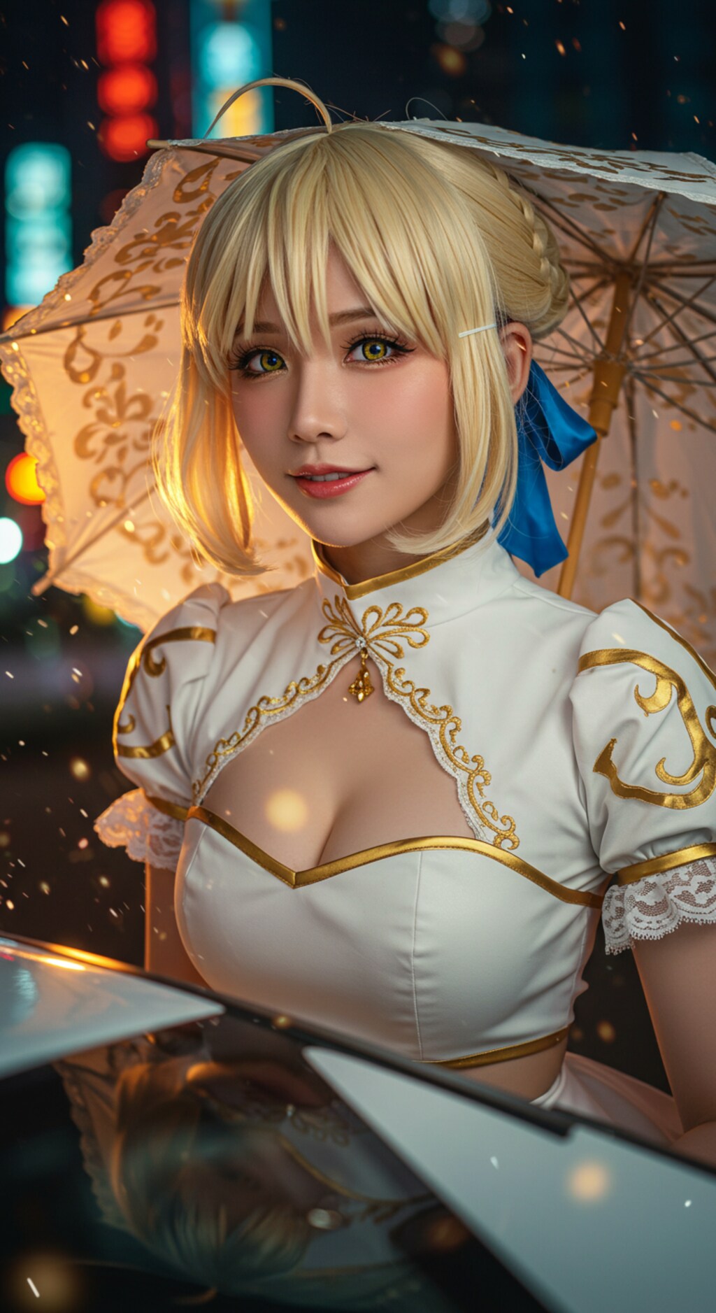 Fate × レースクイーン——セイバーリリィ、夏のステージへ🌈