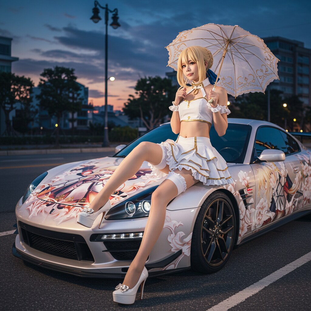 Fate × レースクイーン——セイバーリリィ、夏のステージへ🌈