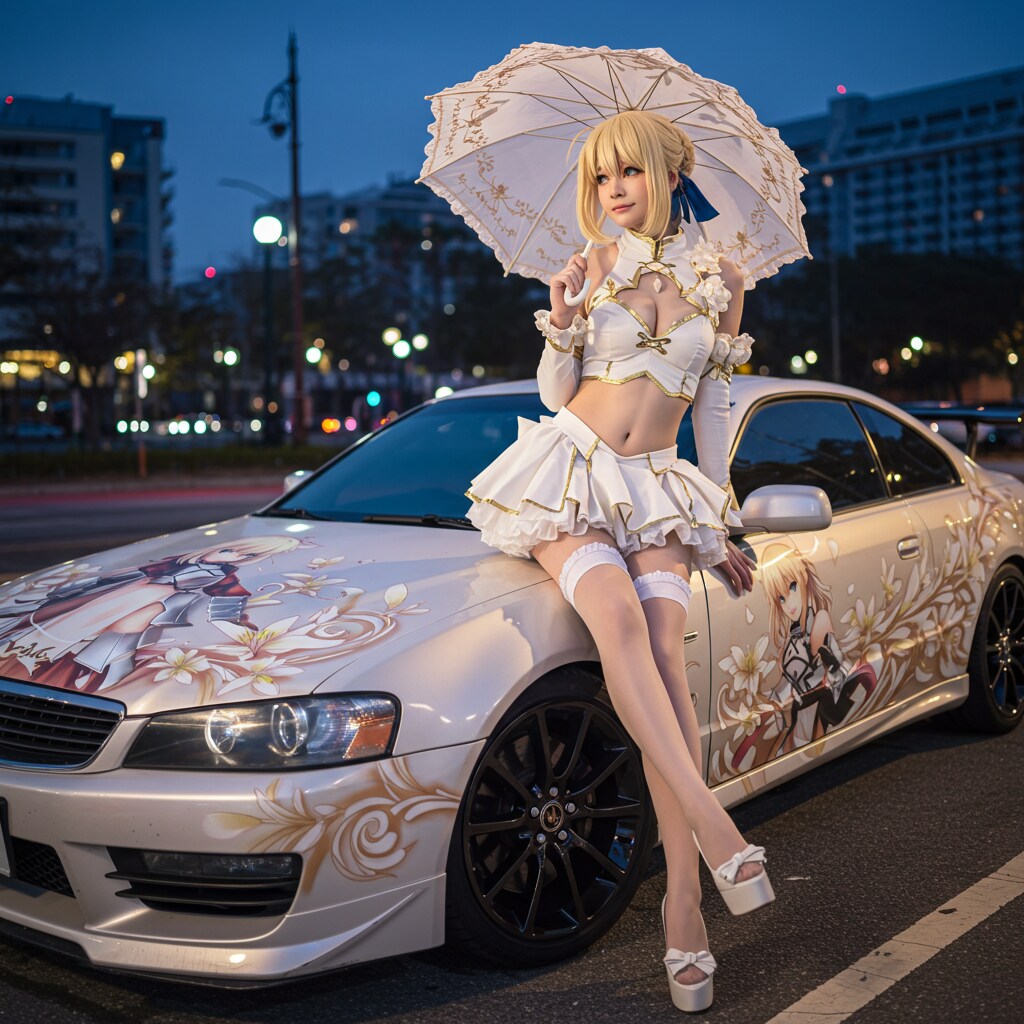 Fate × レースクイーン——セイバーリリィ、夏のステージへ🌈