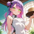 い、いらっしゃいませー！（常闇トワ） 6枚目