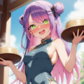 い、いらっしゃいませー！（常闇トワ） 9枚目