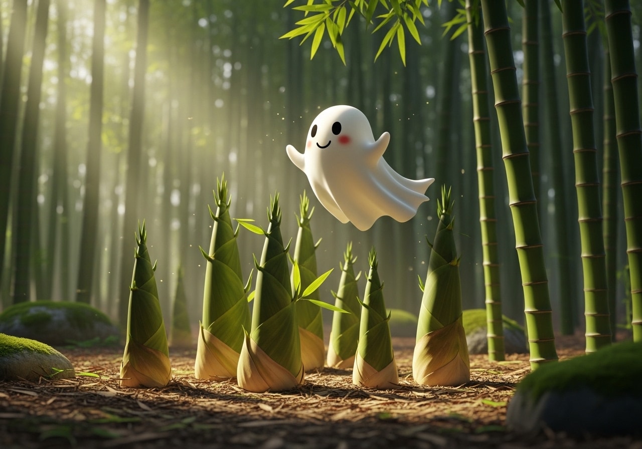 筍とお化けさん | の人気AIイラスト・グラビア