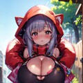 [11枚] 野外露出【ロリ巨乳ガチャ】 6枚目