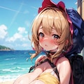 [11枚] 野外露出【ロリ巨乳ガチャ】 3枚目