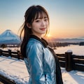 山と日の出 2/10 6枚目