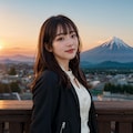 山と日の出 2/10 9枚目