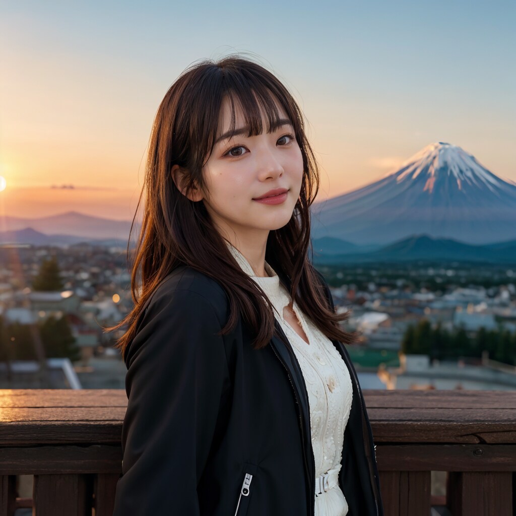 山と日の出 2/10