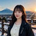 山と日の出 2/10 7枚目