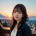 山と日の出 2/10 4枚目