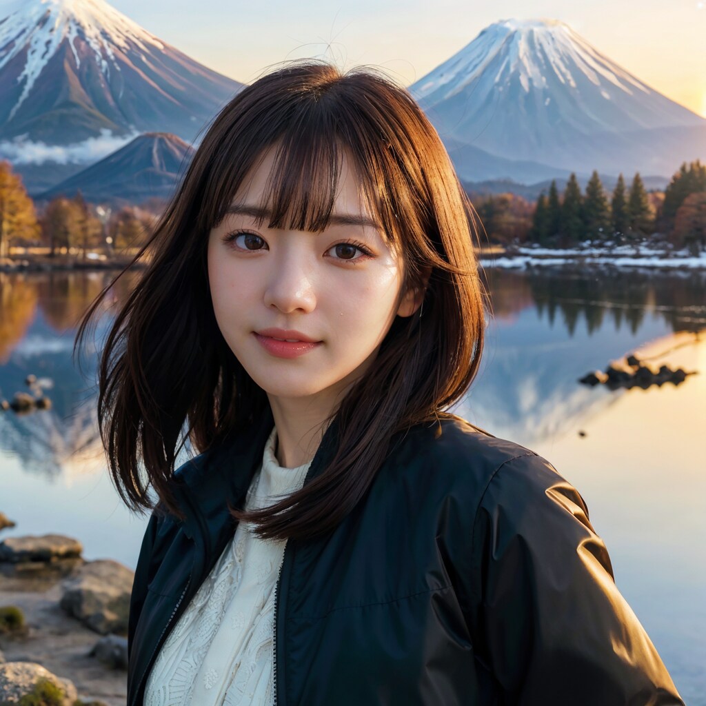 山と日の出 2/10