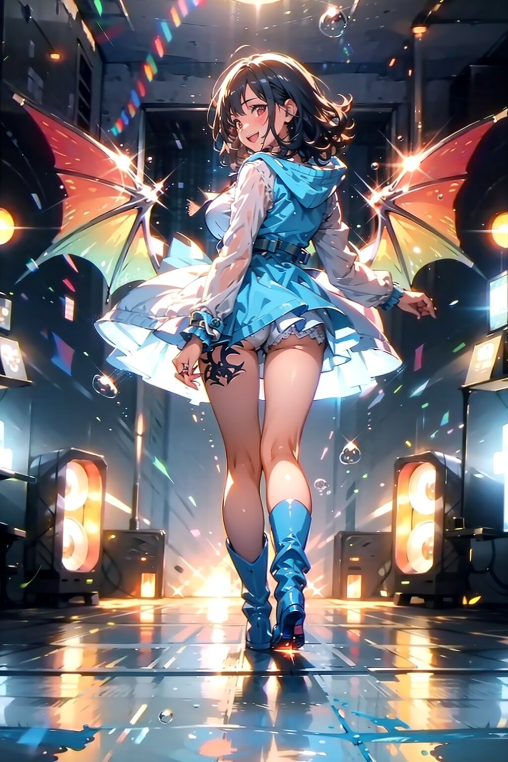 レインコートとシャボン