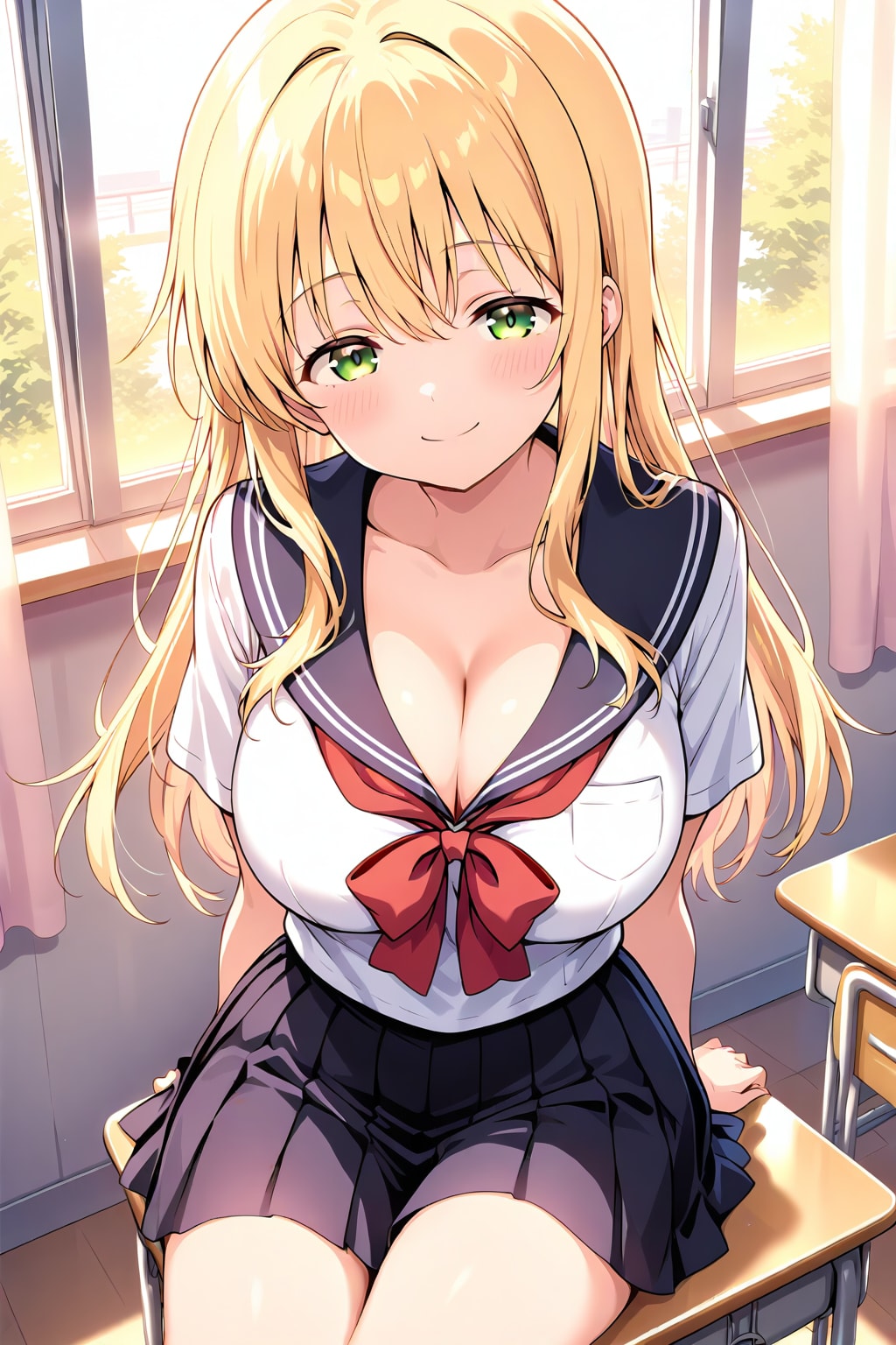 視線は正直ですね