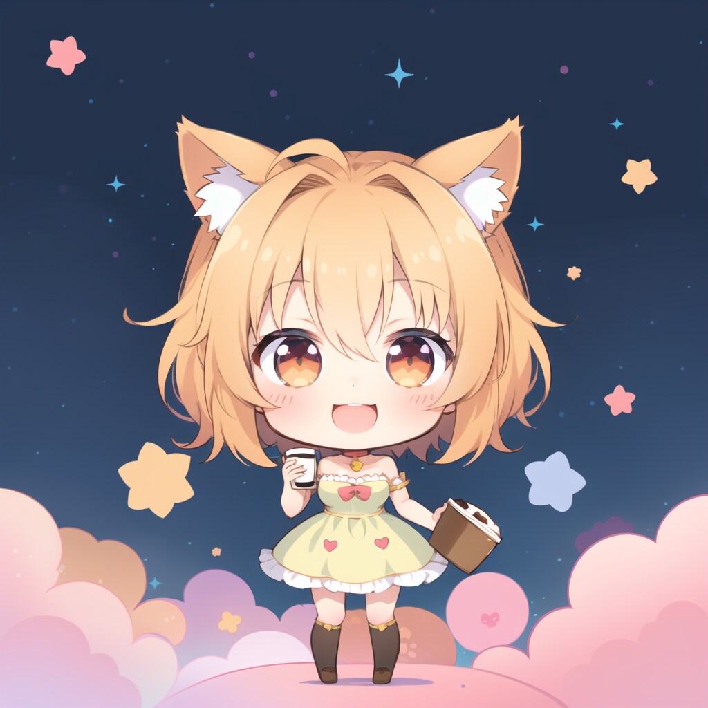 ちびキャラ〻ねこちゃん