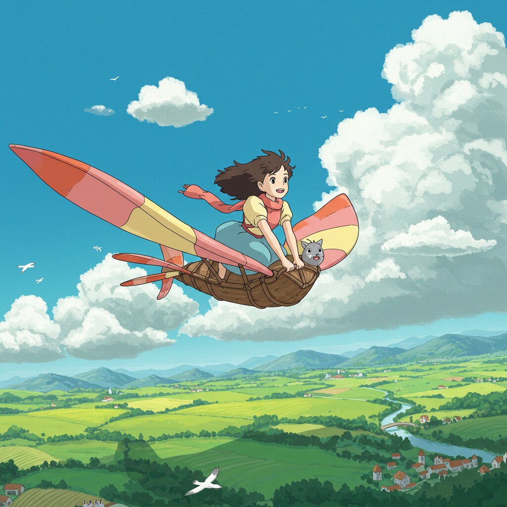 新作アニメ「雲の上のユリアーネ」 | の人気AIイラスト・グラビア