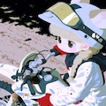バイクとねず耳ちゃん 6枚目