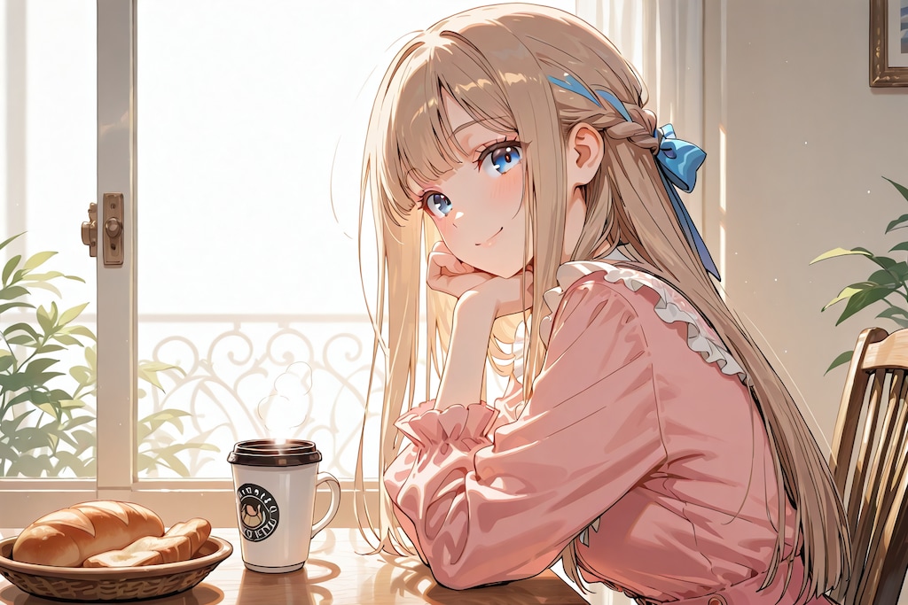 朝の癒し