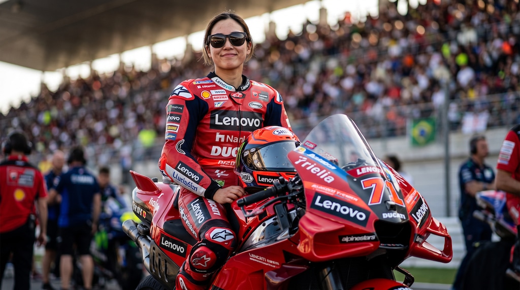 モトGPライダーになる。