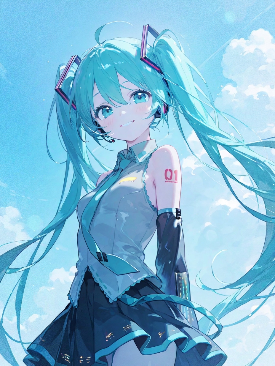 ローミクお疲れ様ミクさん | の人気AIイラスト・グラビア