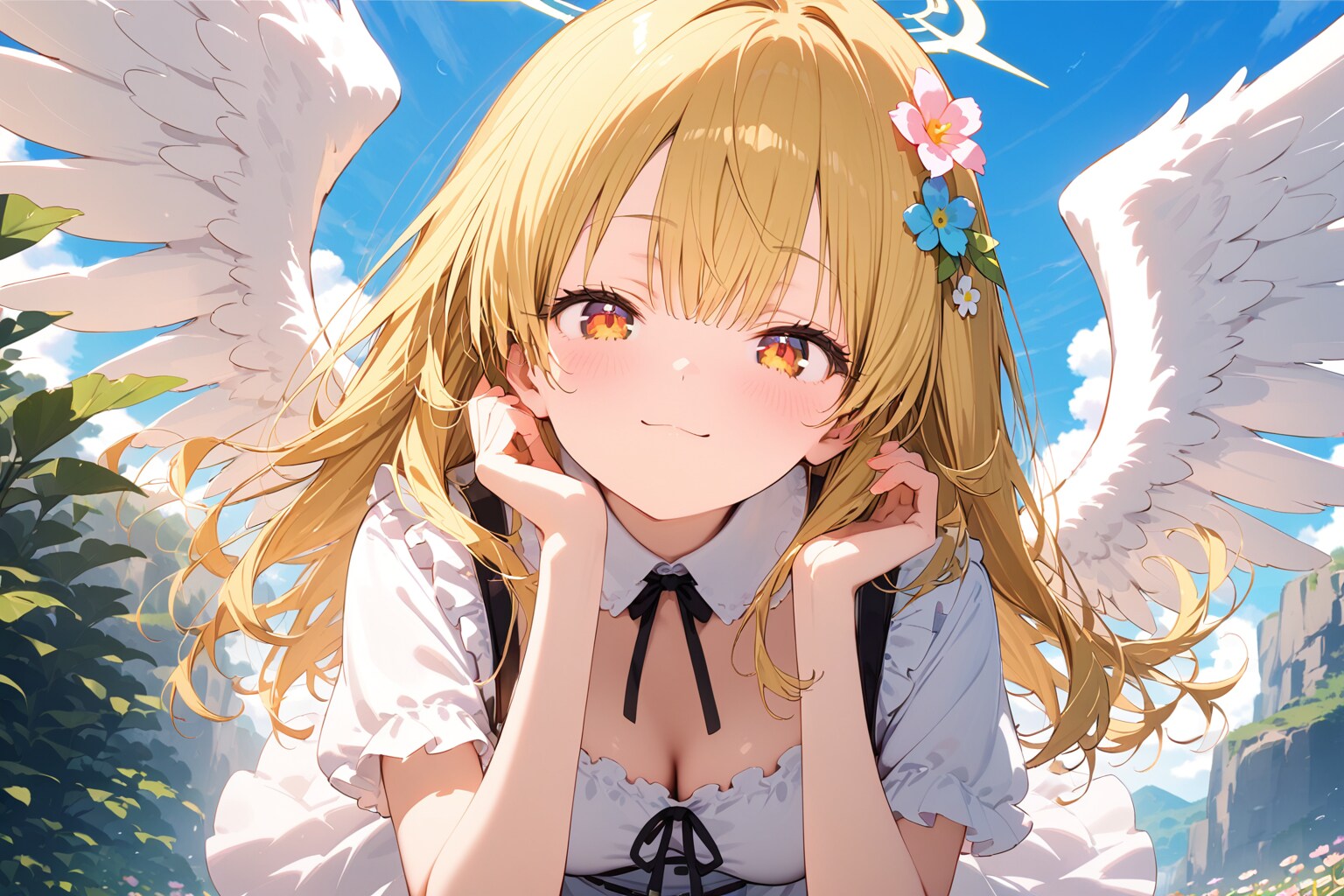 天使さん頑張ります（HALO） | の人気AIイラスト・グラビア