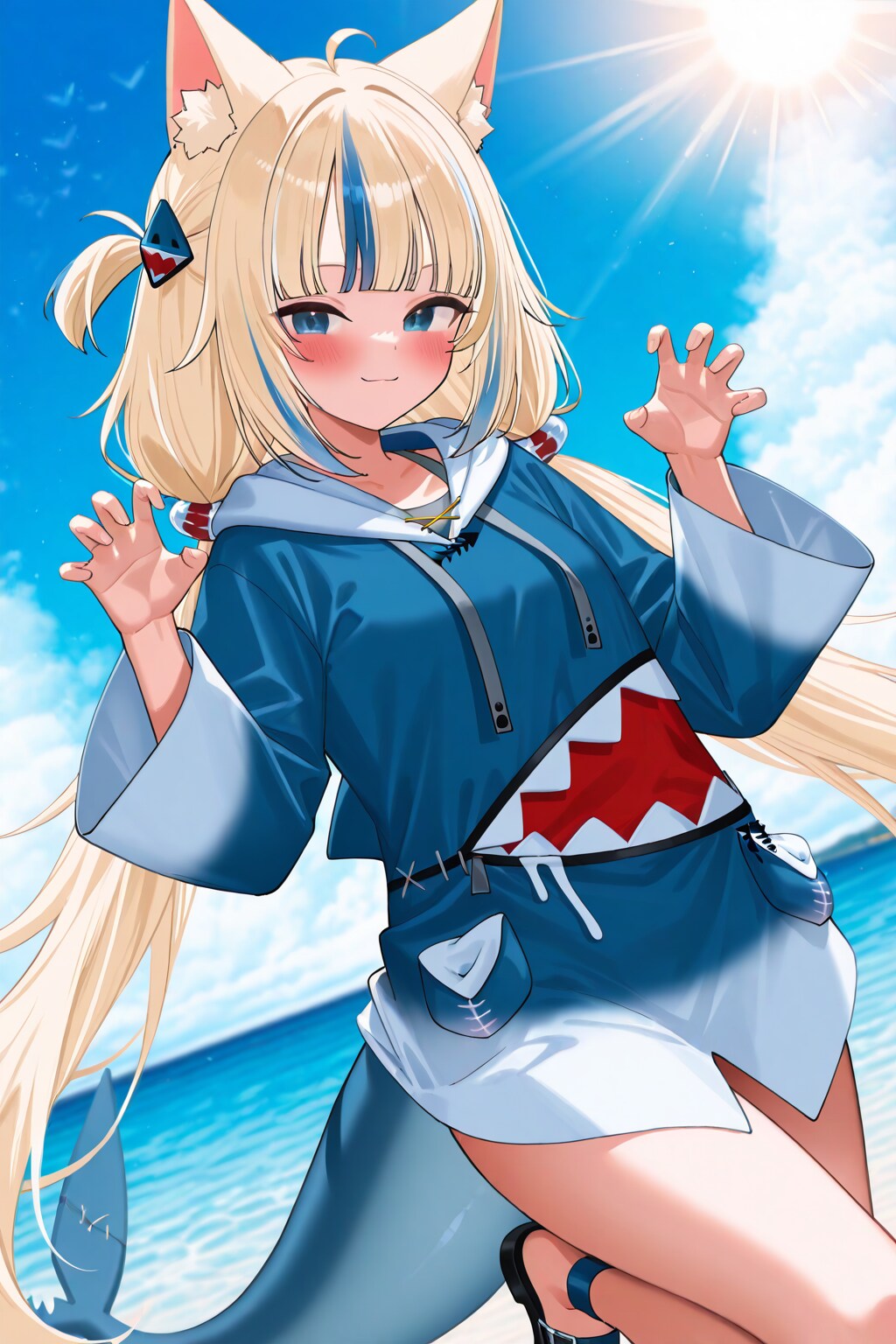 サバ、がうるぐらコスプレ