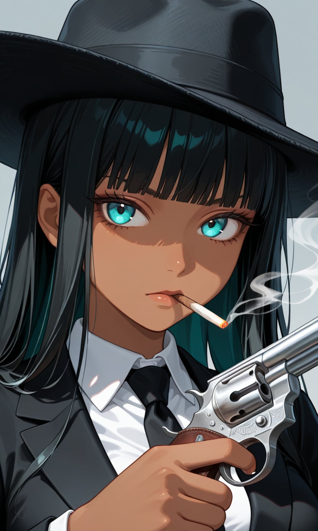 【男装の麗人】うちの子ひかりちゃん次元大介イメージ