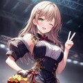 ちちぷい２周年を祝うアイドルの少女たち 2枚目