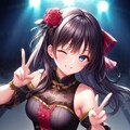 ちちぷい２周年を祝うアイドルの少女たち 6枚目