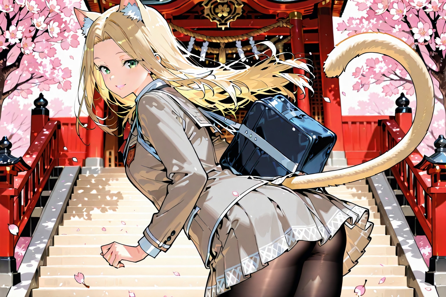 春だねー（ちょっと寄り道しようぜ！） | の人気AIイラスト・グラビア