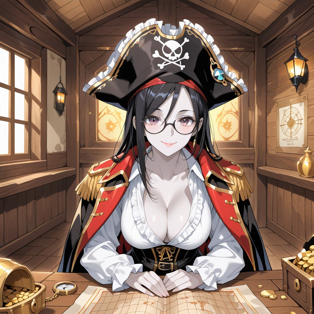 黒髪メガネ　おっパイレーツ