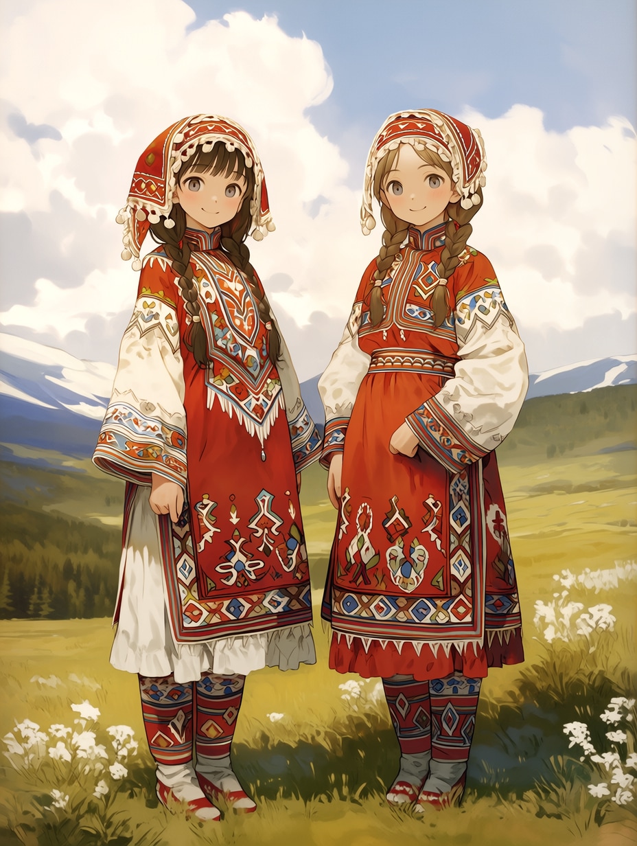 草原少女73 | の人気AIイラスト・グラビア