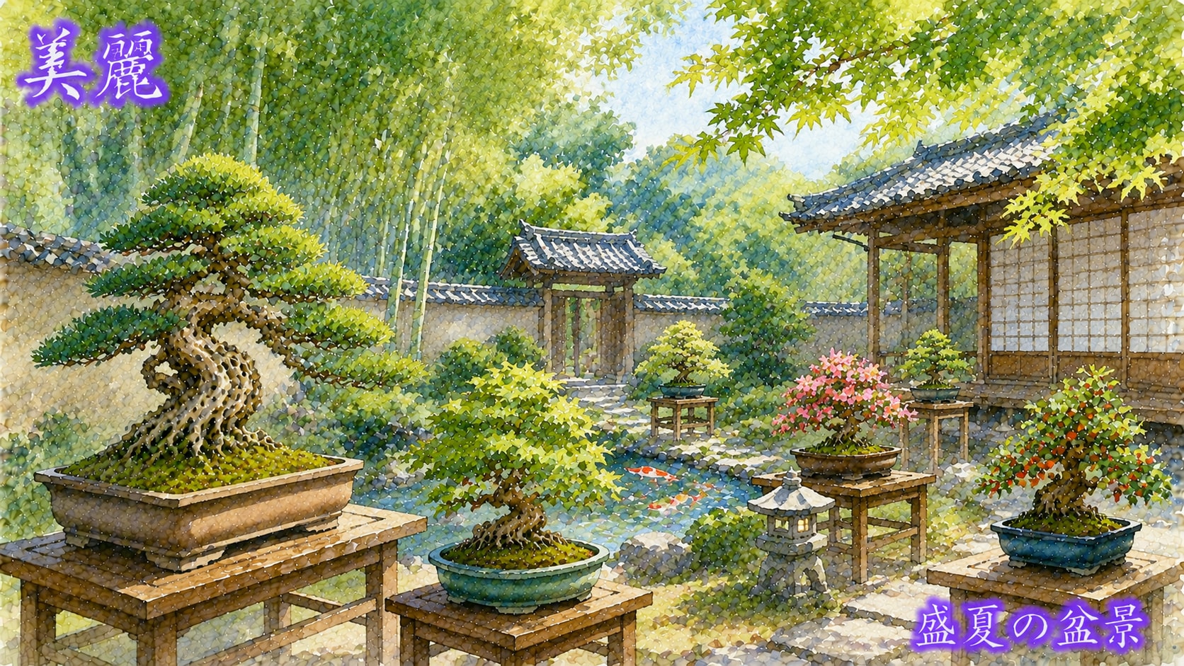 Bonsai Wabisabi / 盆栽・侘寂 #patreon #ChatGPT #customGPT #GPTs  #美麗 #盆栽 #侘寂 #Japanese #beautiful #wabisa | の人気AIイラスト・グラビア