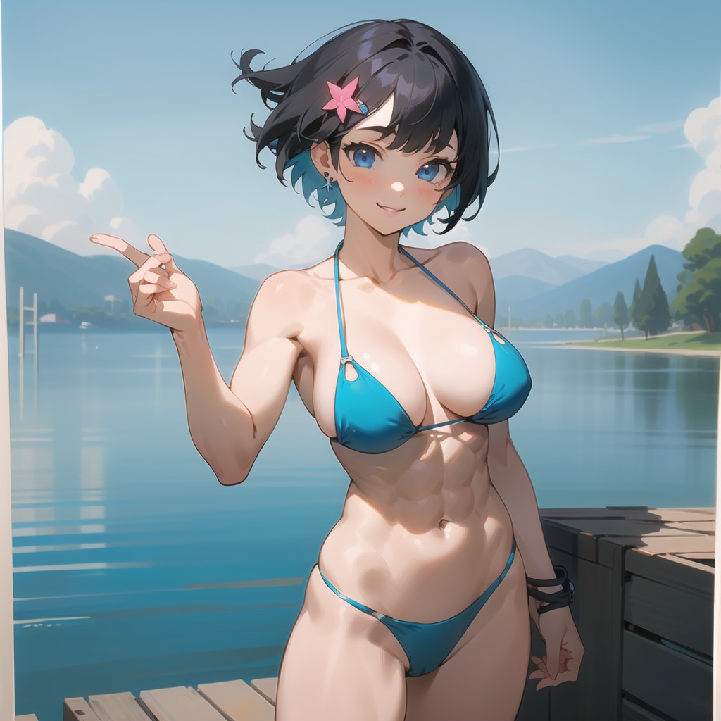 水着祭り　リアナちゃん