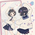 鏡の前でダンスちゃん 2枚目