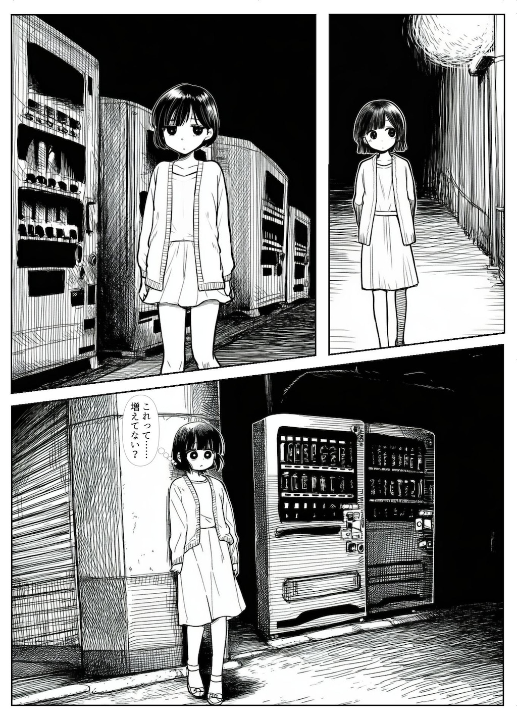 プロンプトのみでホラー漫画を作ってみたけど「ガチャ率」が高い件