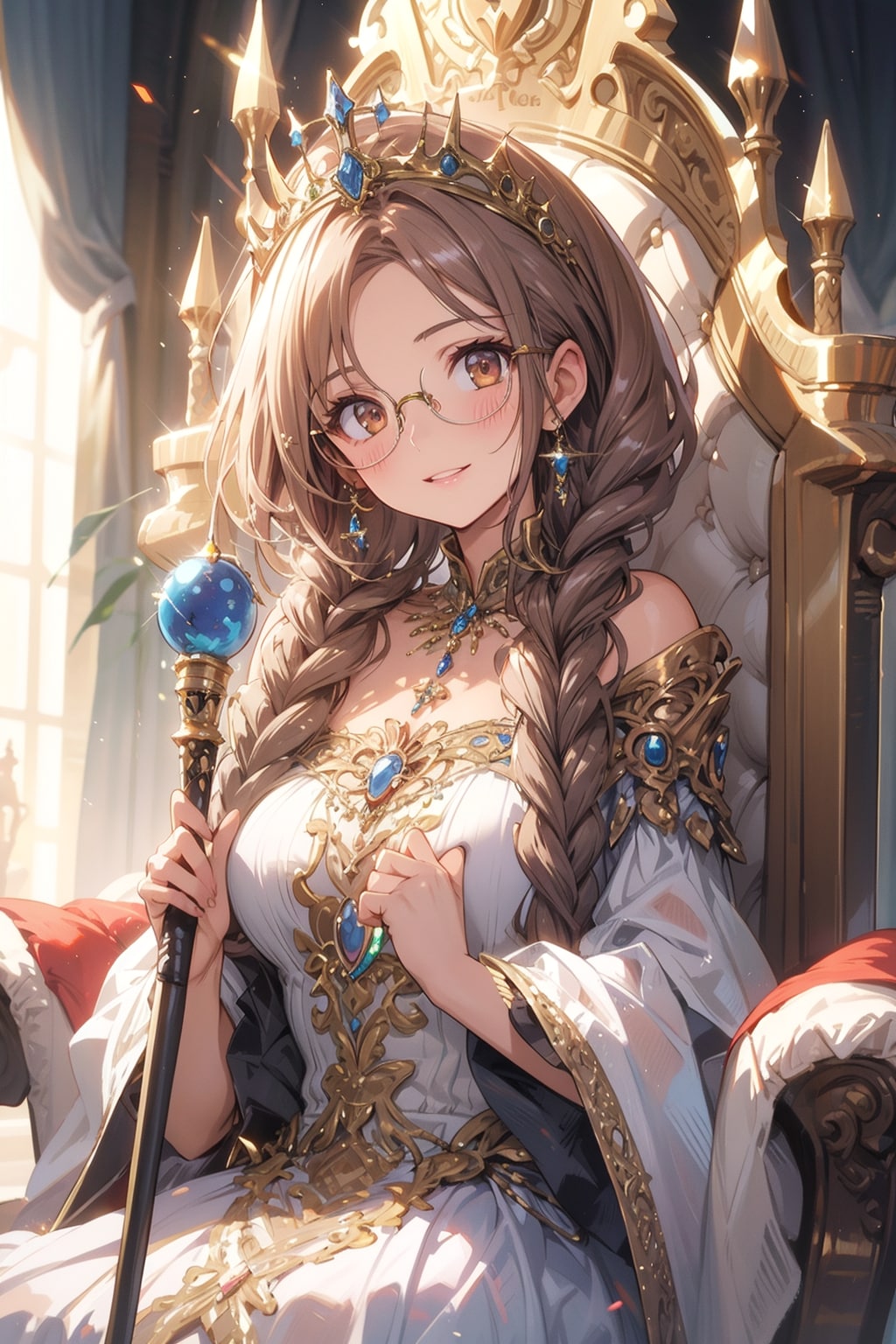 幼き女王はやがて民と大地を遍く照らす太陽となる