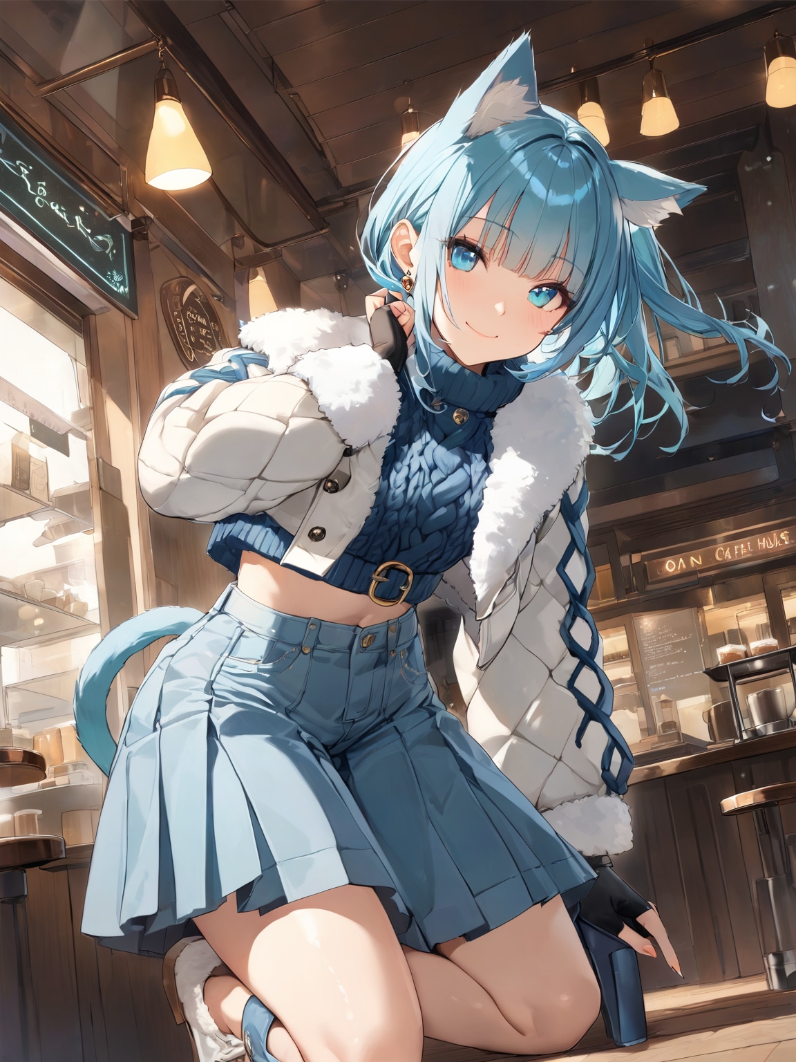 何みているのよ♪ | の人気AIイラスト・グラビア