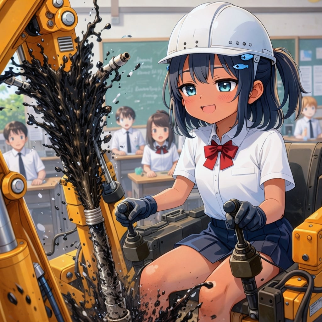 教室でボーリングするこなつちゃん