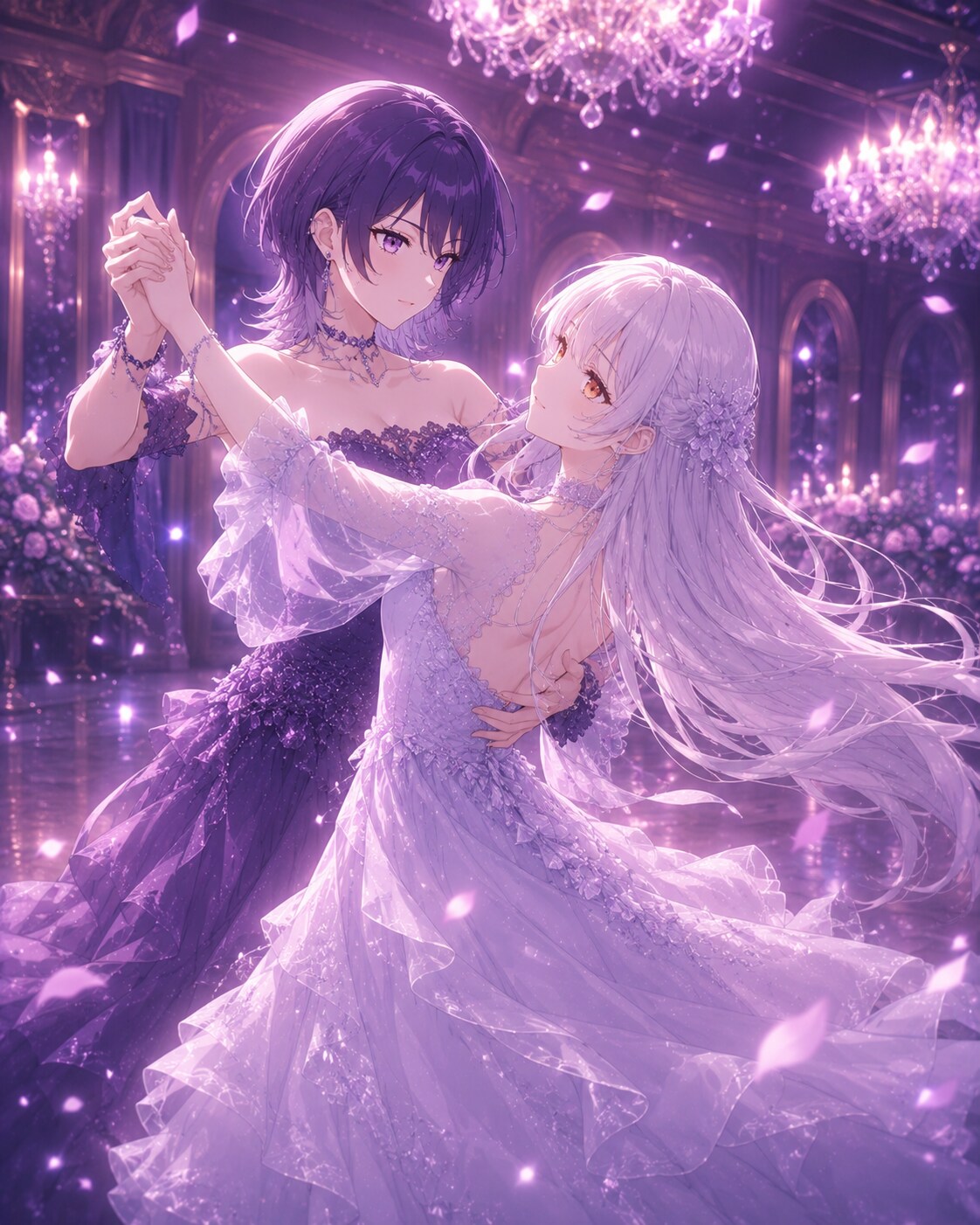 霊崎みやびちゃんと社交ダンス