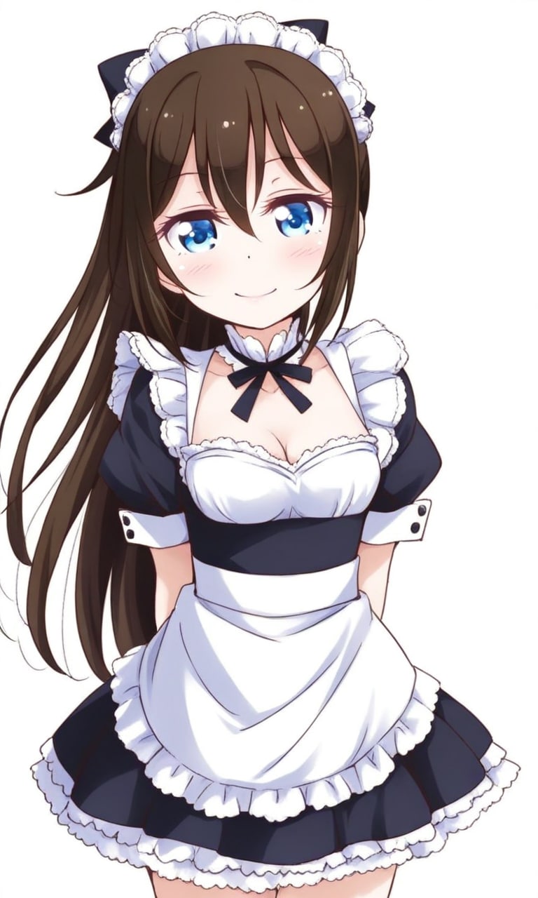 桜坂しずく メイド | の人気AIイラスト・グラビア