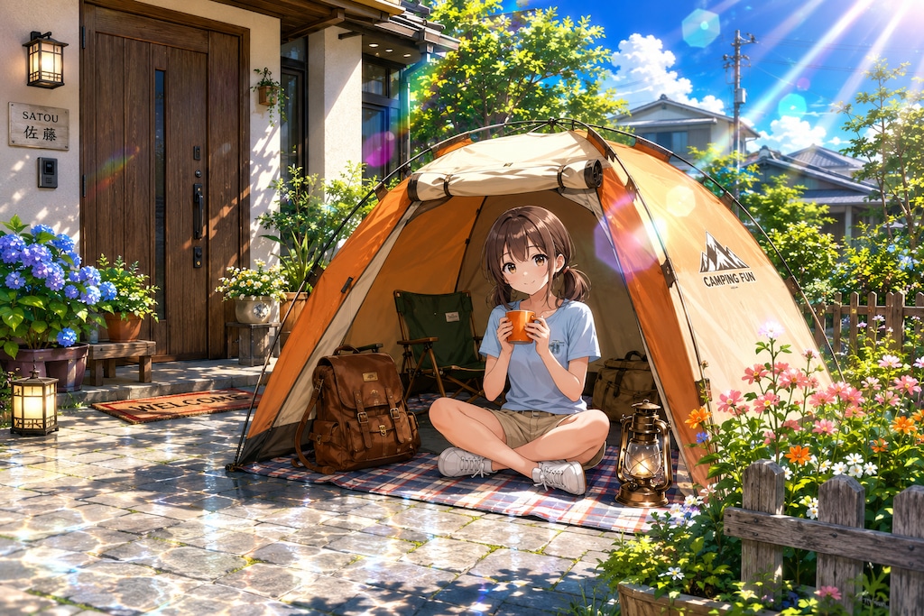 おうちキャンプ