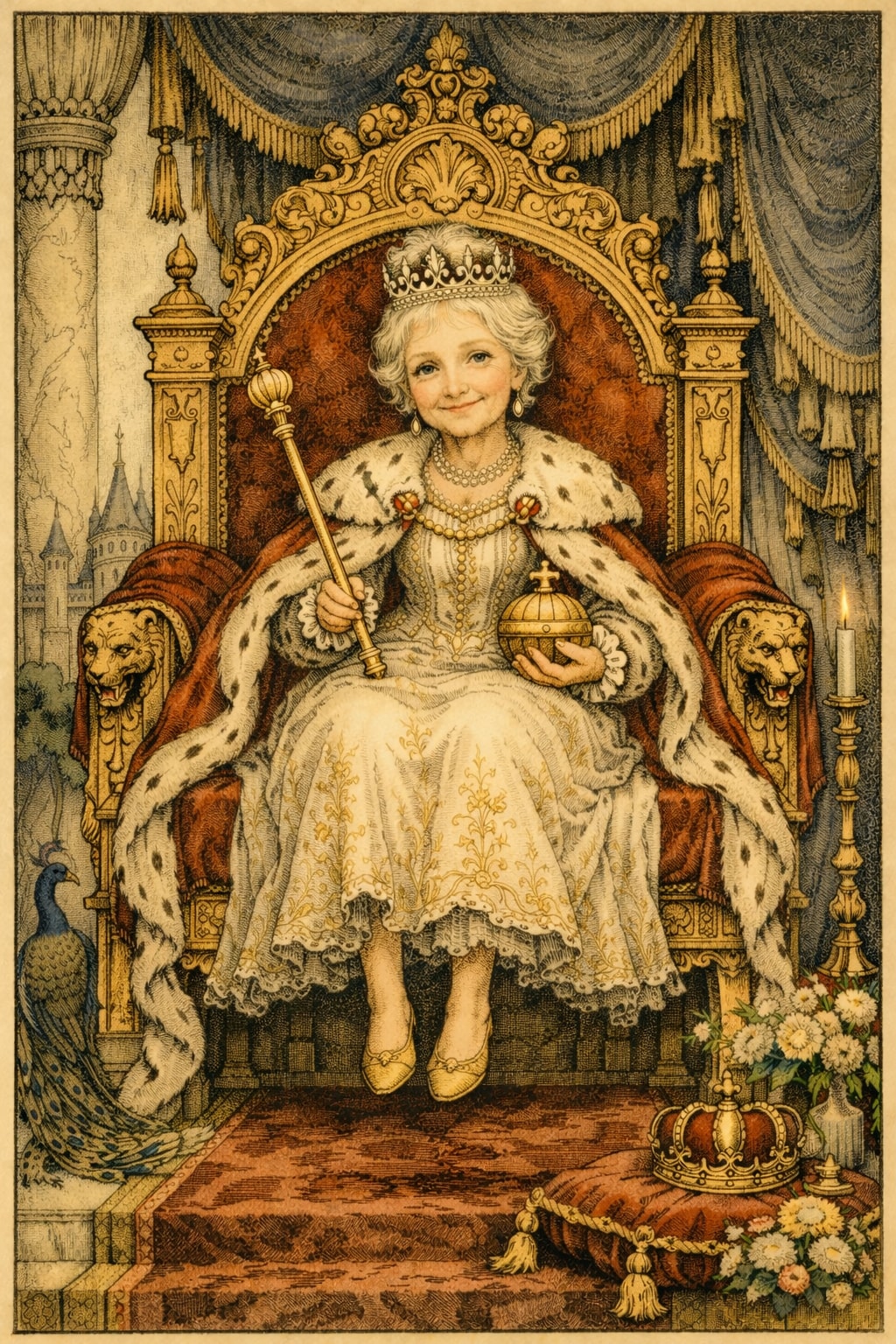 優しい玉座 | の人気AIイラスト・グラビア