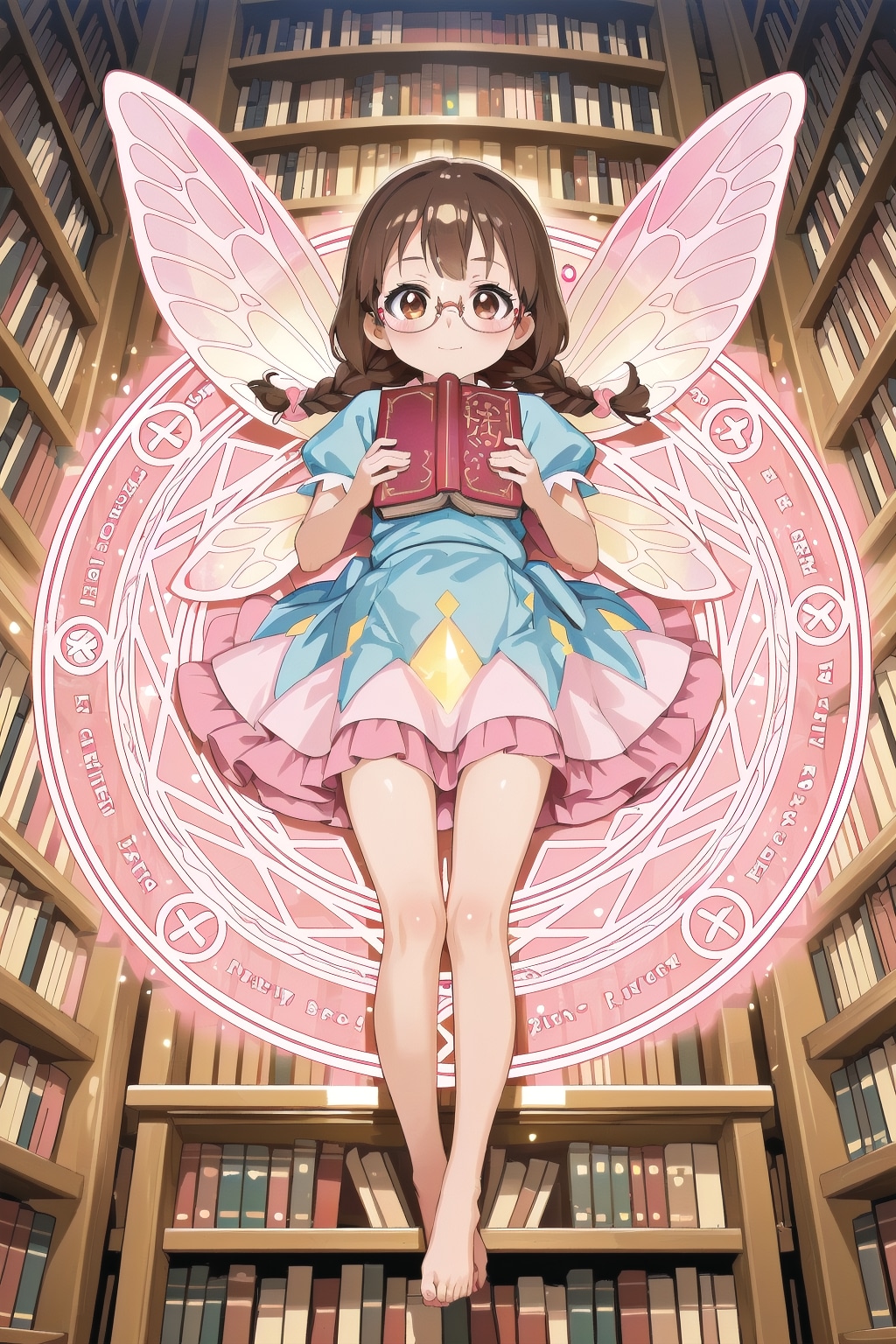 図書館の妖精は委員長ちゃんそっくり