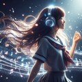 音楽の中の少女 5枚目