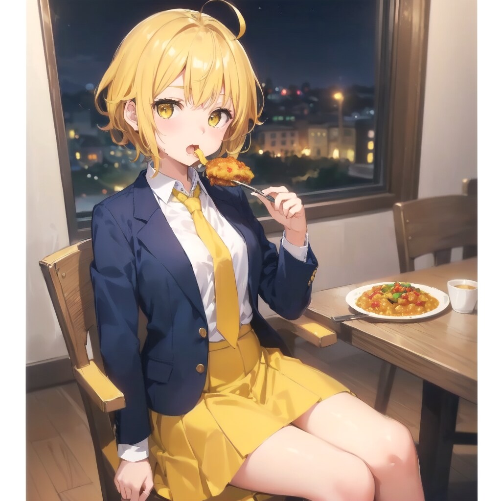制服着たまま