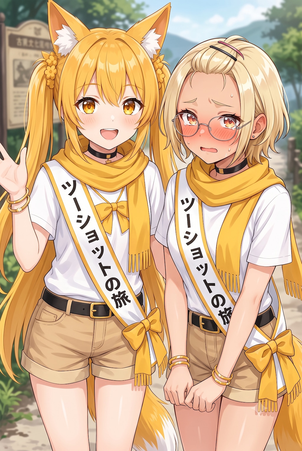 No.186〜187 ぺたんこ委員長さん＆飛河さん（dodo_さん）