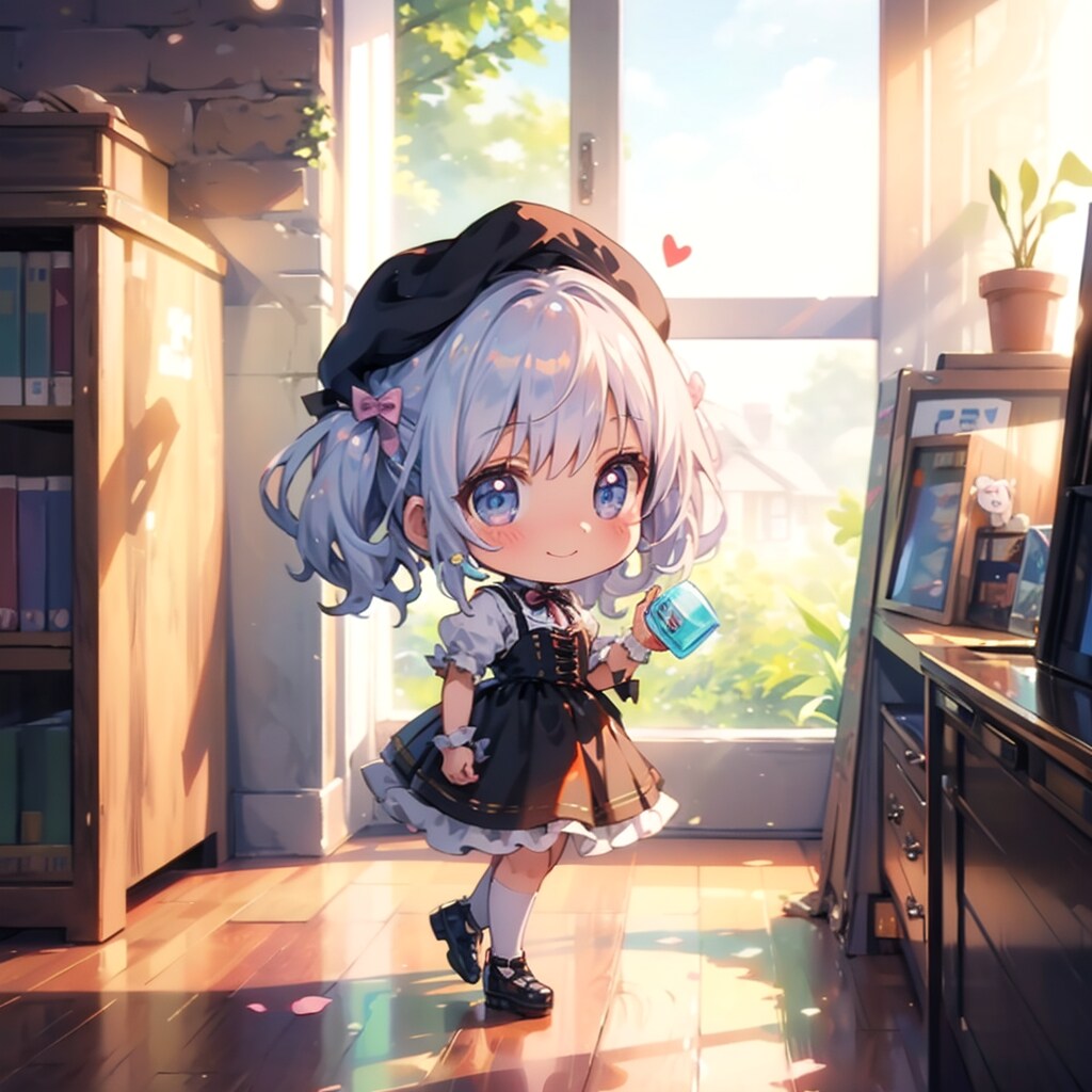 『ちびちゃんの居るジオラマ』。