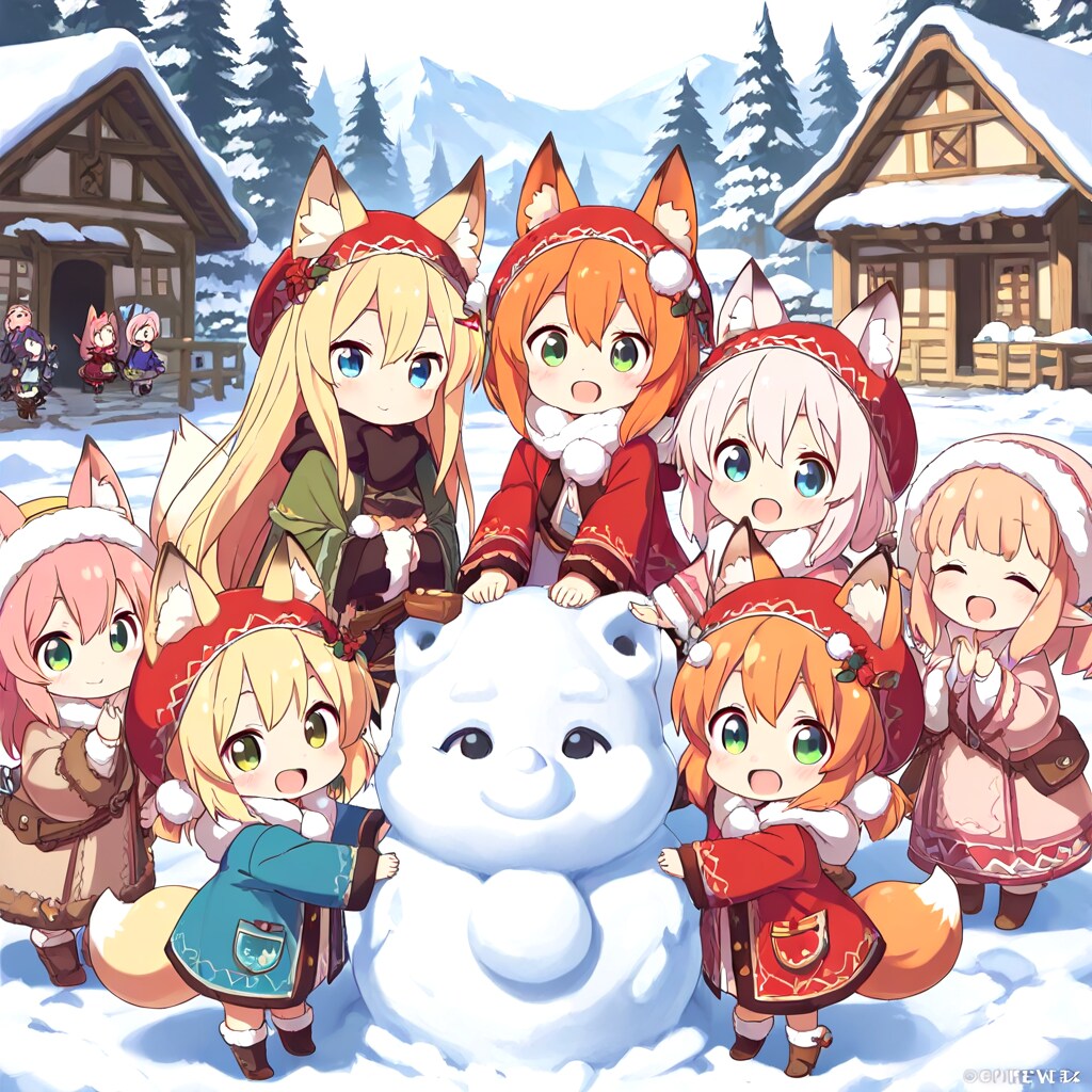 みんなで作ったんだよぉ♡ | の人気AIイラスト・グラビア