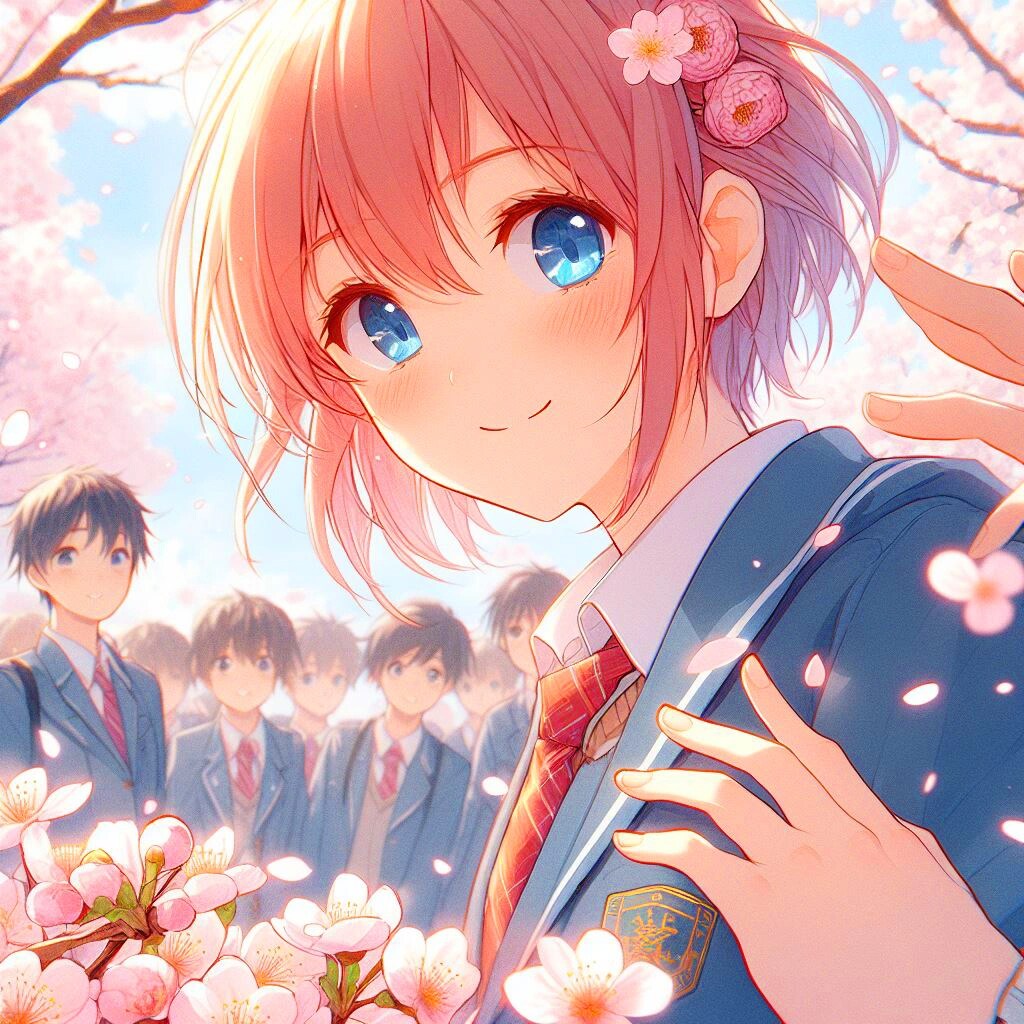 新学期の女子高校生達★(5枚)